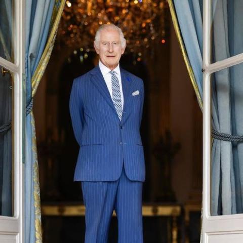الملك تشارلز - صورة من إنستقرام