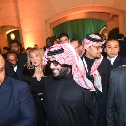 معالي المستشار تركي آل الشيخ من حفل ليالي سعودية مصرية
