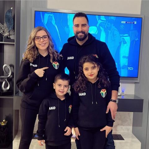 كيف دعم طوني قطان و دانا أبو خضر المنتخب الاردني ؟