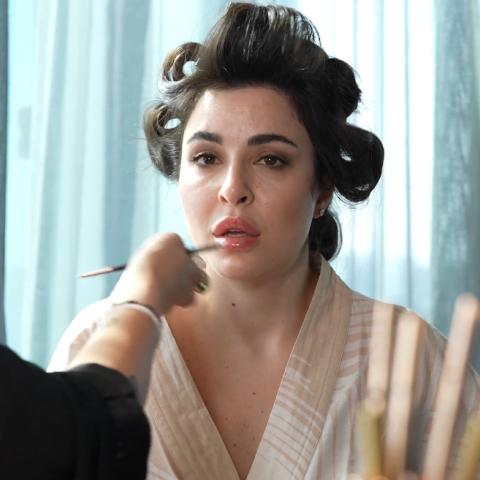 مكياج سارة ابي كنعان