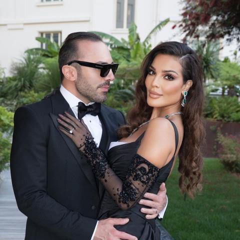 نادين نجيم و خطيبها ناريغ ناربيكيان - صورة من انستقرام