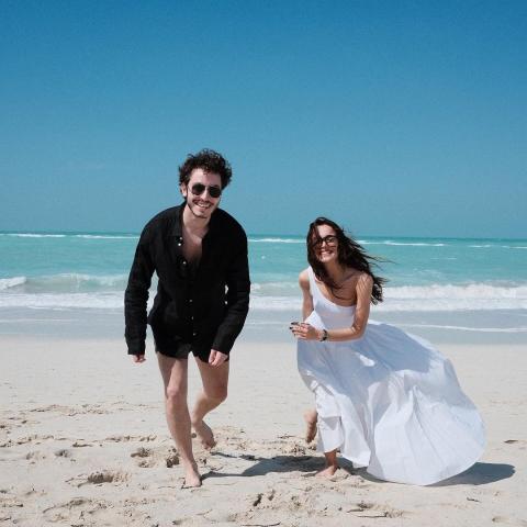 بوران كوزوم و حفصة نور - صورة من انستقرام