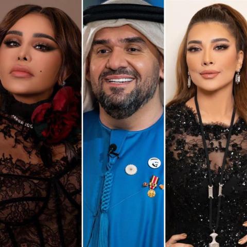 أصالة و حسين الجسمي و أحلام - صورة معدلة