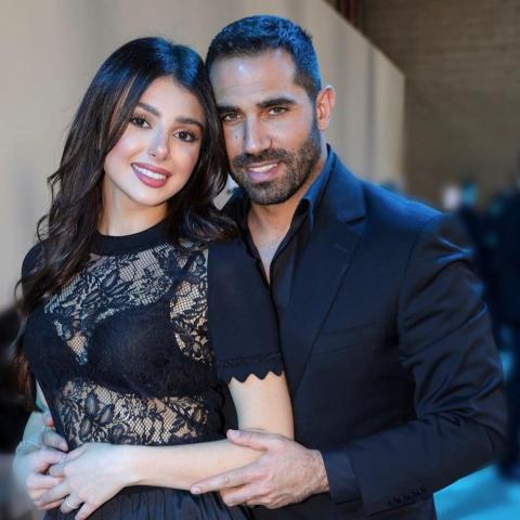 ماريتا الحلاني وزوجها كميل أبي خليل - صورة من انستقرام