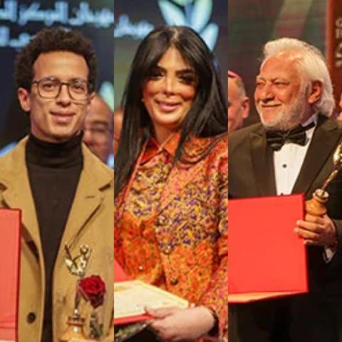 سامح الصريطي وحورية فرغلي وطه دسوقي