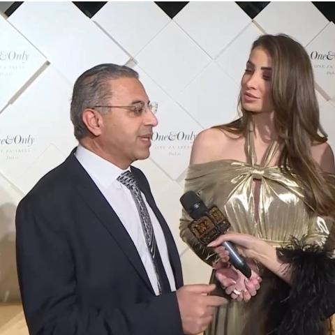 د. نادر صعب وأنابيلا هلال