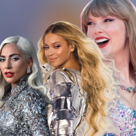 بيونسية و تايلور سويفت وليدي غاغا الأبرز في ذكريات الغراميز 