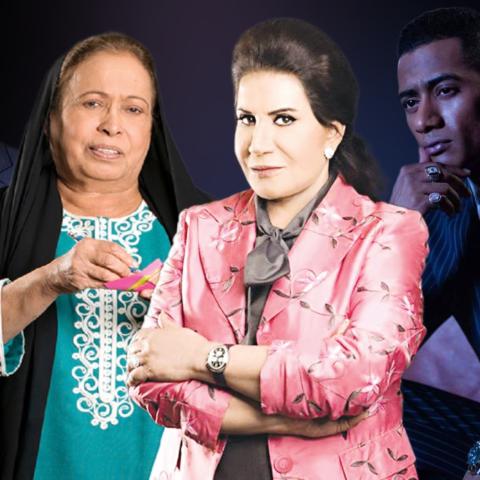 نجوم خارج رمضان