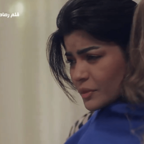 العنود ووالدتها مسلسل قلم رصاص