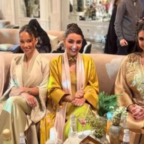 صورة تجمع عدد من النجوم في إحدى الفعاليات بـ الرياض - صورة من إنستقرام