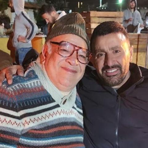 أحمد السقا وصلاح عبدالله - صورة من إنستقرام