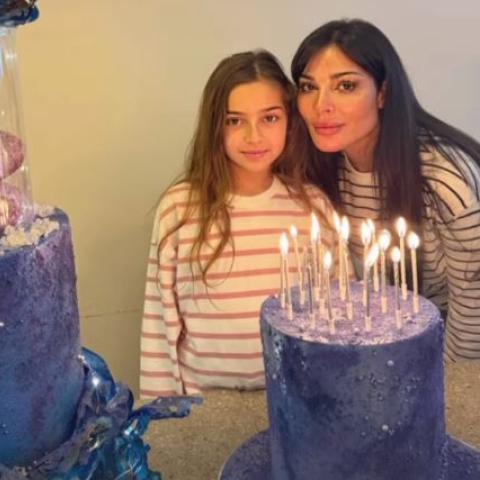 نادين نجيم وابنتها هافين - صورة من ستوري إنستقرام