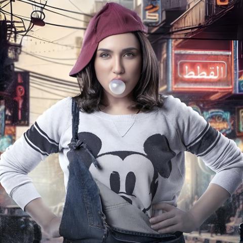 رنا شميس من مسلسل الصديقات