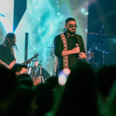 حفل الأخرس لبنان- صورة من إنستقرام