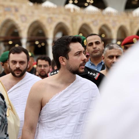 الأمير الحسين بن عبدالله الثاني - صورة من إنستقرام