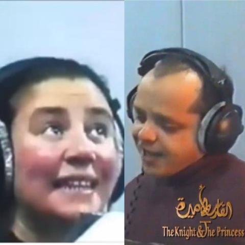 محمد هنيدي وعبلة كامل - صورة معدلة