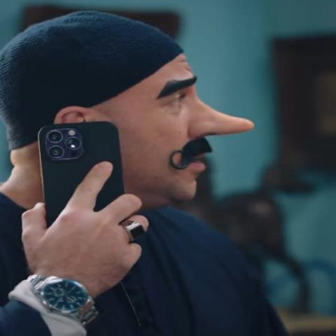 مشهد من مسلسل الكبير اوى الحلقة 3
