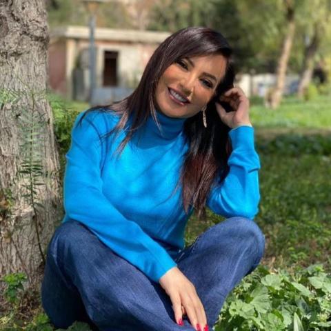 أمل عرفة - صورة من إنستقرام