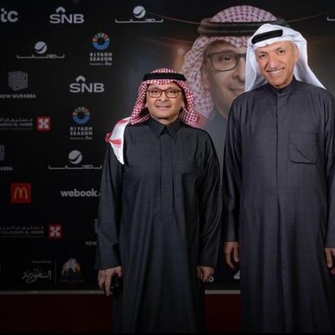 عبد المجيد عبدالله وسالم الهندي  - صورة من إنستقرام