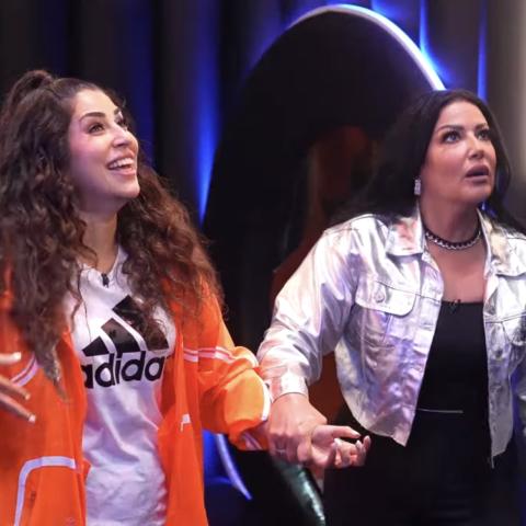 سمية الخشاب و أيتن عامر برنامج رامز جاب من الآخر الحلقة 11 رمضان 2024