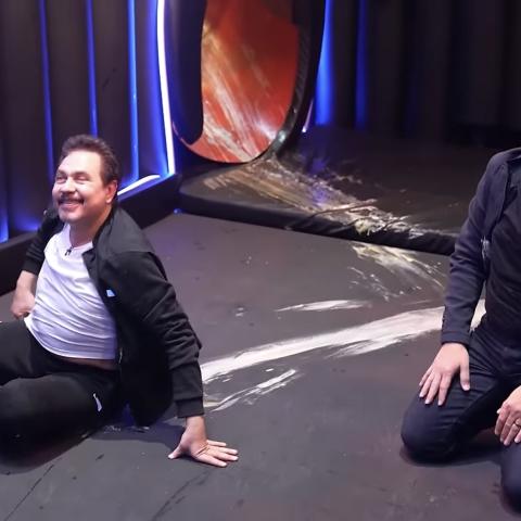 طارق لطفي و محمد رياض برنامج رامز جاب من الآخر الحلقة 15 رمضان 2024