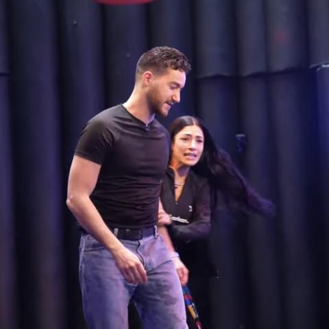 هدى المفتي و أحمد مالك برنامج رامز جاب من الآخر الحلقة 20 رمضان 2024