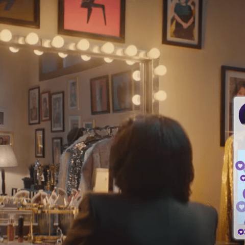 إسعاد يونس من أحد إعلانات رمضان