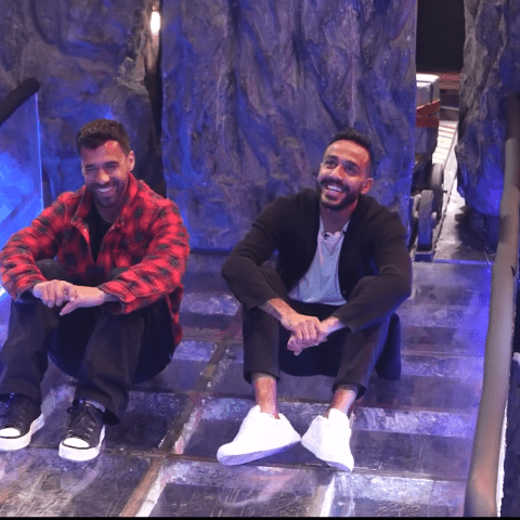 كهربا وعبد الله السعيد من برنامج رامز جاب من الآخر حلقة 8