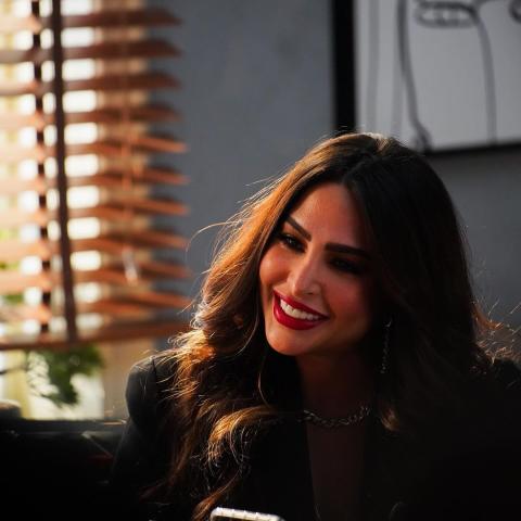 فوز الفهد - صورة من حساب Shayan Boushehri على إنستقرام