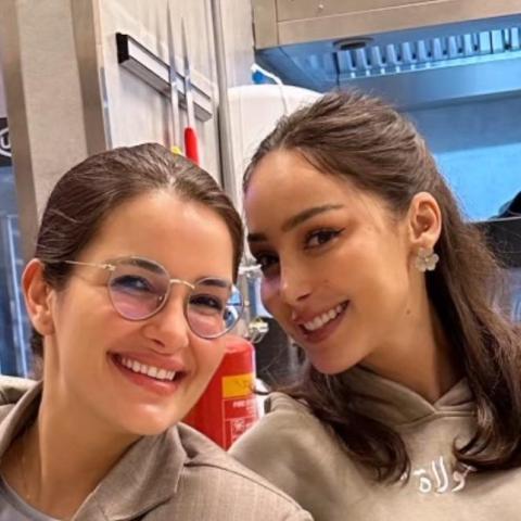 شام الذهبي وبسمة بوسيل