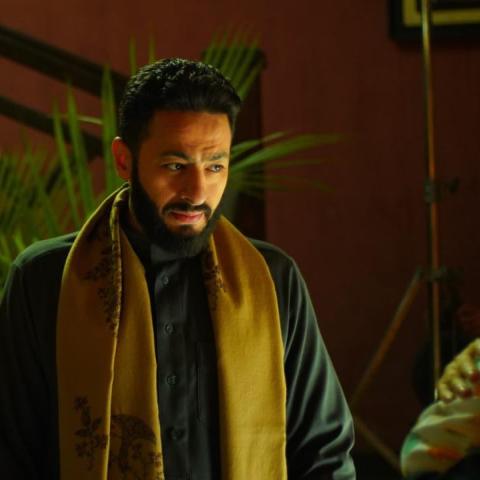 حمادة هلال من الحلقة الأولى لمسلسل المداح