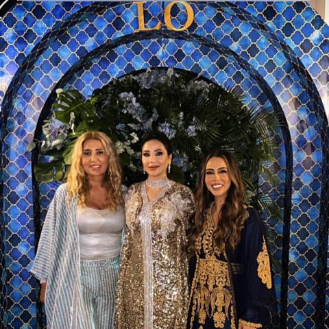 من السحور السنوي في منزل لجين عمران - صورة من انستقرام