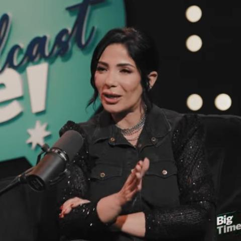 منى زكي في بودكاست بيج تايم - صورة معدلة