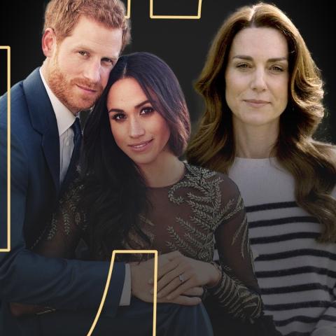 كيت ميدلتون - ميغان ماركل والأمير هاري - تويتر