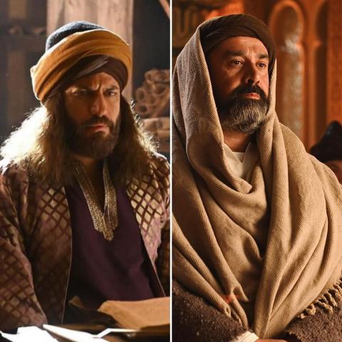 كريم عبدالعزيز ونيقولا معوض من مسلسل الحشاشين