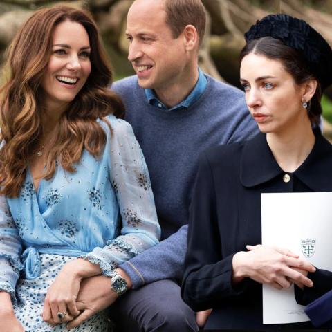 روز هانبري و الأمير ويليام و كيت ميدلتون - صورة معدلة