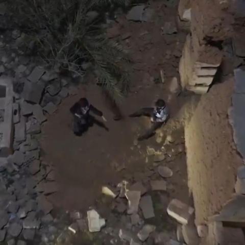 سلافة معمار  ويامن حجلي - مشهد من مسلسل ولاد بديعة