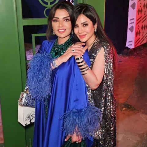 لجين عمران وفاديا الطويل - صورة من إنستقرام