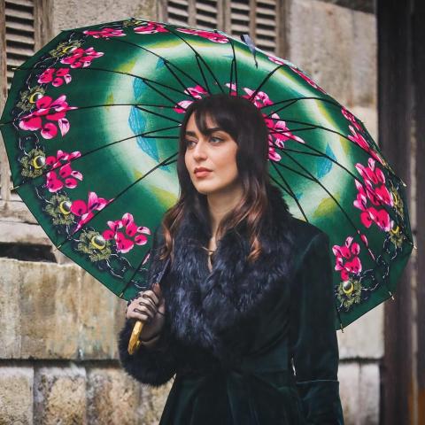 فايا يونان مسلسل تاج - صورة من انستقرام