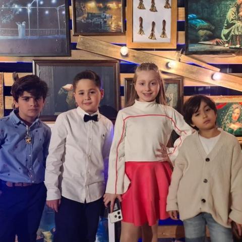 صورة تجمع أطفال مسلسل ولاد بديعة في سحور رمضان