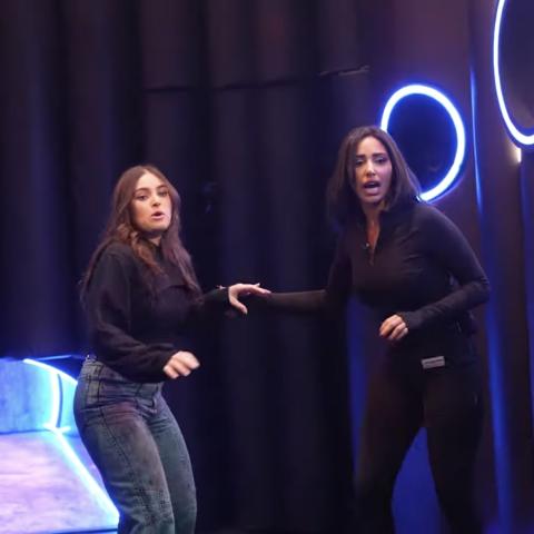 آية سماحة و هاجر السراج برنامج رامز جاب من الآخر الحلقة 22 رمضان 2024