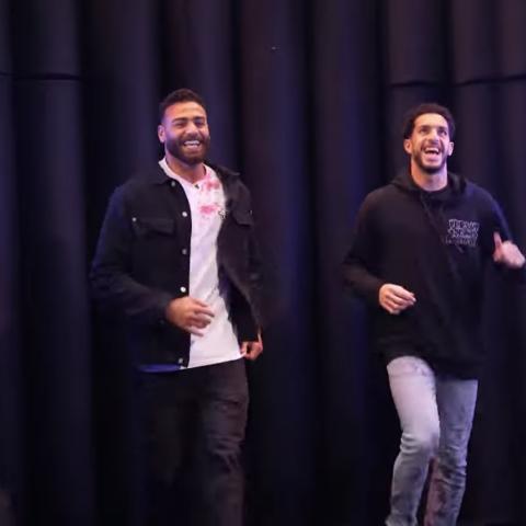 مصطفى شوبير و محمد أبو جبل في برنامج رامز جاب من الآخر الحلقة 23 رمضان 2024