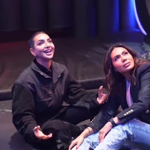 لبنى عبد العزيز و هبة الحسين في برنامج رامز جاب من الآخر الحلقة 25 رمضان 2024