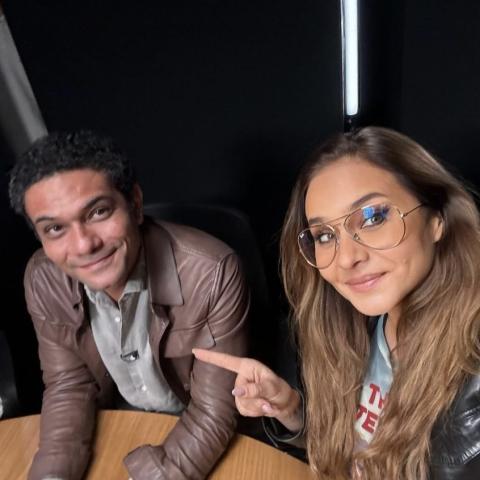 نيللي كريم - آسر ياسين صورة من إنستقرام