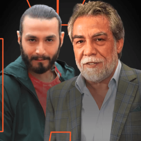 أيمن رضا وإبنه وسام