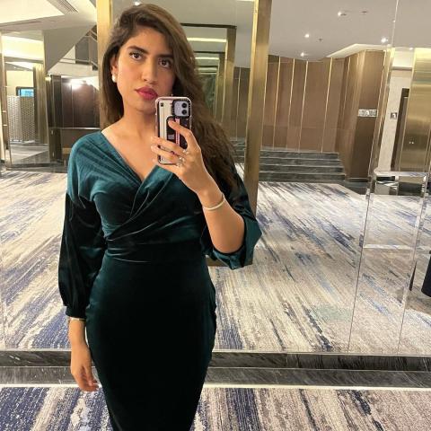 آمال الرمضان (سارة) في خيوط المعازيب - صورة من إنستقرام