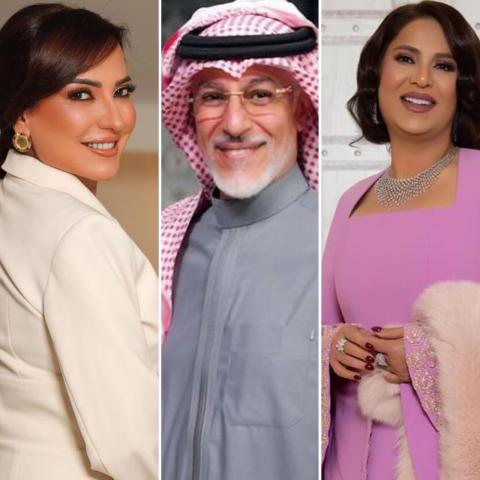 معايدات النجوم في عيد الفطر 2024 - صورة معدلة