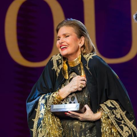 تكريم يسرا في مهرجان بيروت الدولي لسينما المرأة