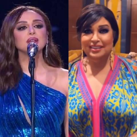 فيفي عبده وأنغام - صورة معدلة