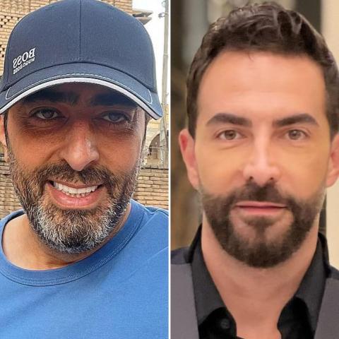 كارلوس عازار و باسم ياخور - صورة معدلة